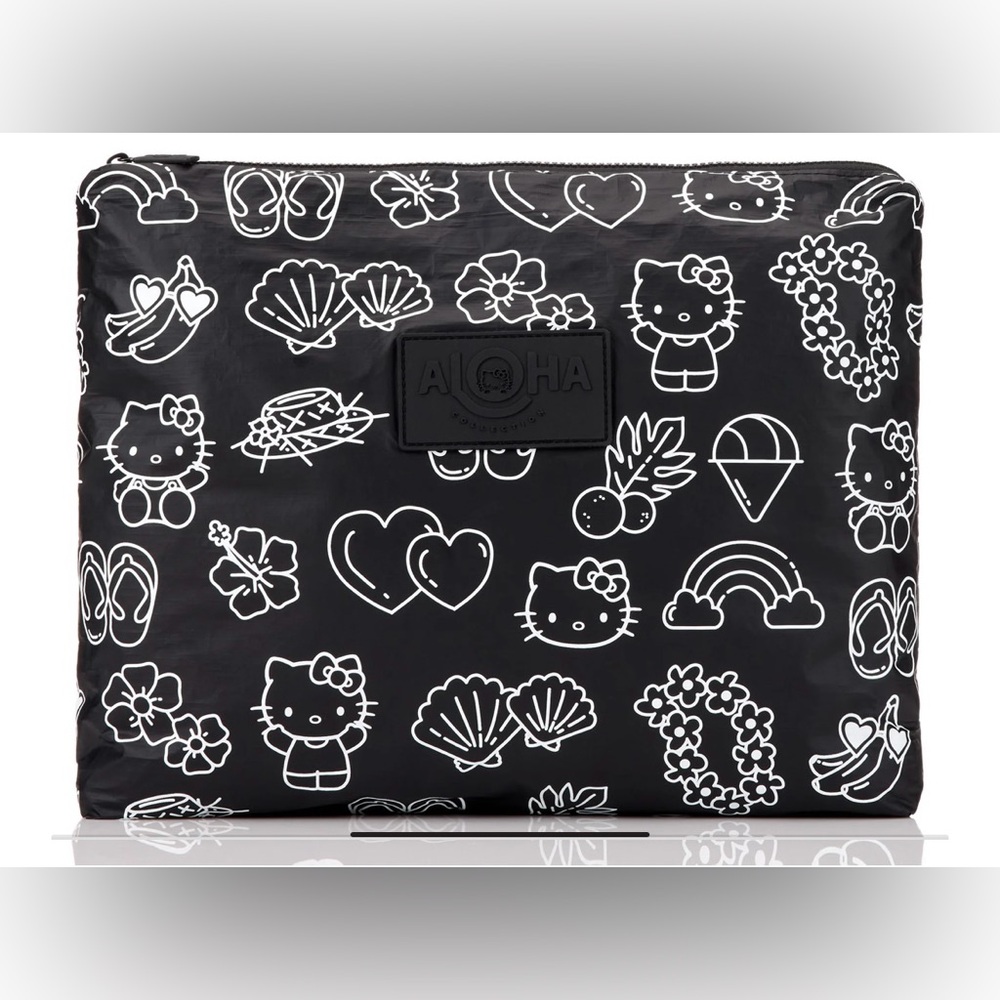 Brand New Limited Edition Hello Kitty Aloha Collection Max Pouch - Picture 3 of 4